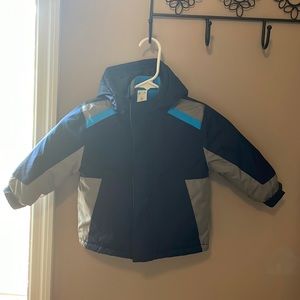 Healthtext, 18 month, blue and grey, two piece winter coat.